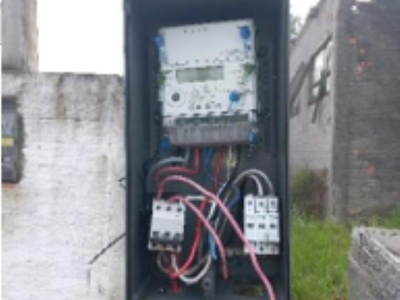 Fio de padrão de energia elétrica é furtado em imóvel no Caverazinho