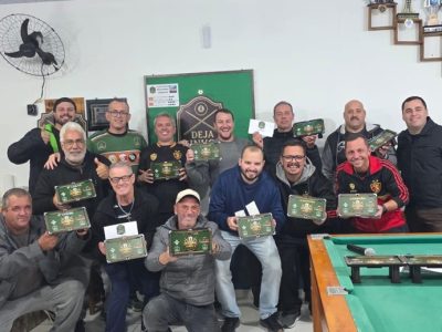 Partidas disputadas nos detalhes: assim foi a grande decisão do Regional de Sinuca, em Araranguá