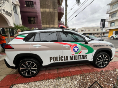 Polícia Militar prende homem que furtou veículo no interior de Sombrio