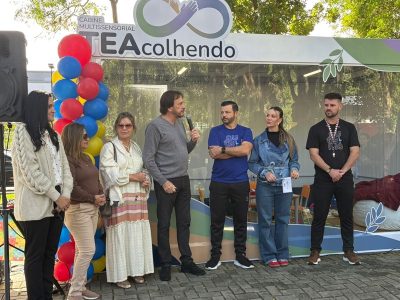 Araranguá inaugura Cabine Multissensorial TEA na Praça Hercílio Luz