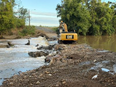 Prefeitura de Meleiro inicia obra da nova ponte da Boca do Pique