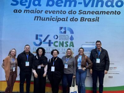 SAMAE de Araranguá participa do 54º Congresso Nacional de Saneamento da Assemae