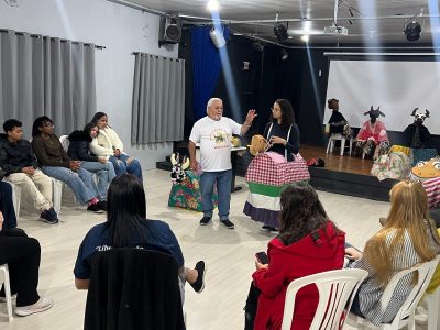Casa da Fraternidade realiza Workshop de Boi de Mamão para Educadores com Mestre Zé do Boi