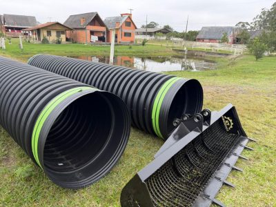 SAMAE de Araranguá realiza obras preventivas para minimizar impactos de futuras cheias