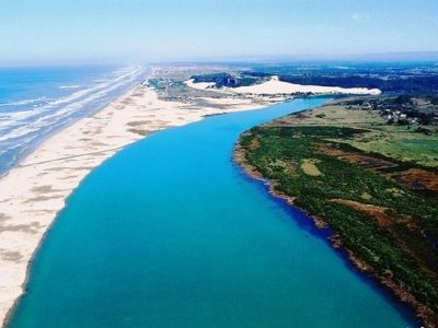 Drones ajudam Defesa Civil a monitorar Barra do Rio Araranguá e definir ações preventivas para o El Niño