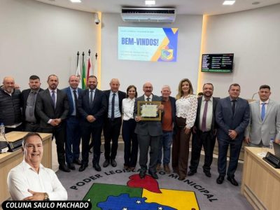 Câmara do Arroio tem sessão de homenagens e presidente anuncia saída do PSD e reclama: “falta de respeito e de espaço” dentro do partido