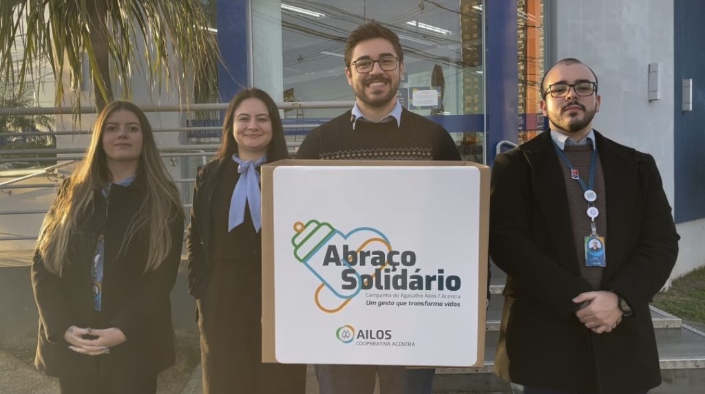 Ailos Coooperativa Acentra inicia campanha de arrecadação de agasalhos em postos de atendimento