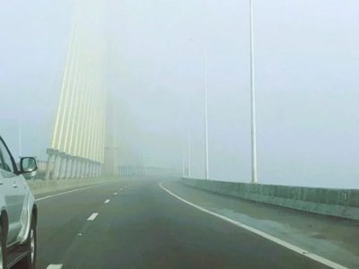 ViaCosteira alerta sobre cuidados ao dirigir em períodos com a neblina