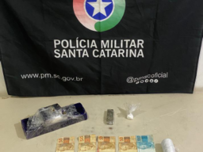 Polícia Militar apreende mais de um quilo de maconha após perseguição no bairro Polícia Rodoviária