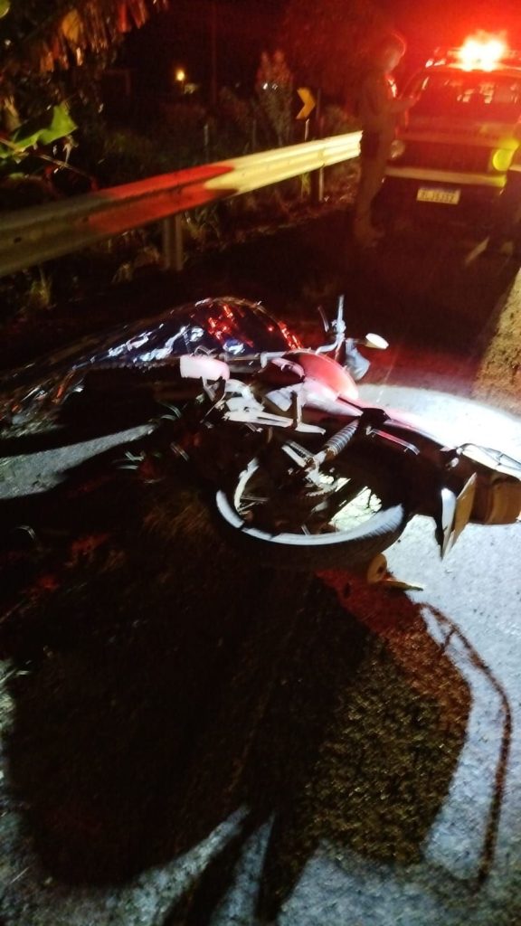 Acidente de trânsito mata motociclista no interior de Timbé do Sul