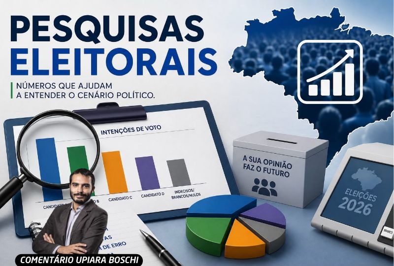 Pesquisas eleitorais movimentam cenário político em Santa Catarina e no Brasil