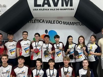 Araranguá foi destaque no festival de tênis de mesa da LAVM