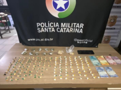Casal envolvido com o tráfico de drogas briga e, acaba preso em Passo de Torres
