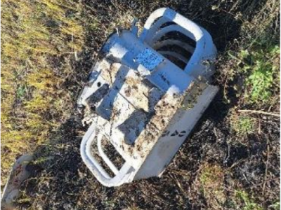 Transformador de energia é destruído e material de cobre é furtado em plantação de arroz de Araranguá