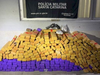 Mais de uma tonelada de maconha é apreendida em diferentes regiões do Estado no fim de semana
