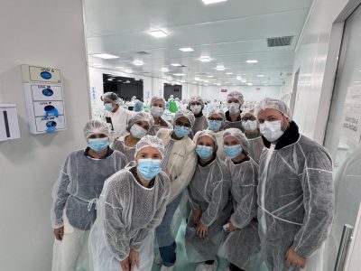 Estudantes de Nutrição da Unesc Araranguá conhecem processos de desenvolvimento de suplementos em visita técnica