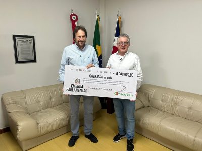 Deputado Tiago Zilli entrega mais de R$ 3,8 milhões em recursos para Araranguá