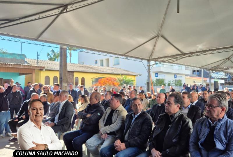 Governador inaugura obra de R$ 16 milhões no hospital de Praia Grande, foto com deputados de oposição chama atenção e Lions Centro, Sul e Águas Verdes têm novas diretorias