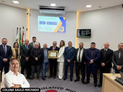 Tiago Zilli e Sargento Lima recebem título de cidadania e Unesc entrega plano de desenvolvimento socioeconômico dos 15 municípios da Amesc