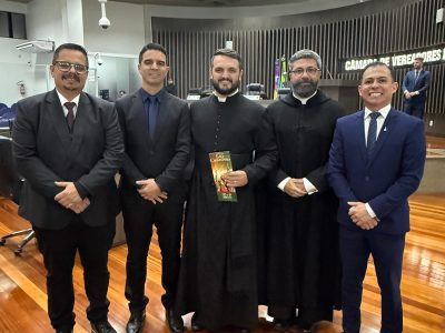 Padre Matheus Réus apresenta programação da 47ª Festa em Honra a São Cristóvão