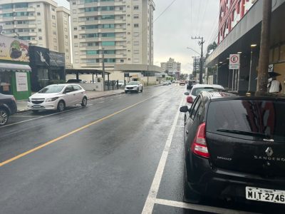 Vazamento de gás: rua central de Araranguá é liberada