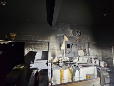 Incêndio em fritadeira causa danos a padaria em Santa Rosa do Sul