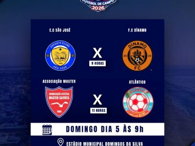 Rodada do municipal de futebol da Gaivota é antecipada
