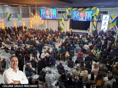 PSD faz encontro concorrido em Criciúma, Festa do Peixe terá telão e show de Samuel Rosa no domingo e a sexta-feira foi de ordens de serviço em Araranguá