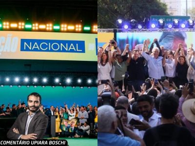 Convenções confirmam Flávio Bolsonaro e Ronaldo Caiado na disputa presidencial e SC terá “super sábado” político