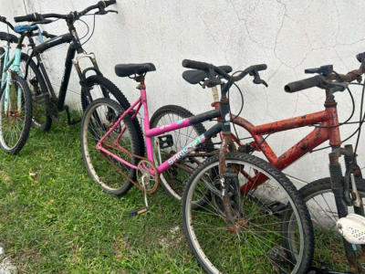 Polícia Militar destina 28 bicicletas apreendidas à entidade beneficente de Criciúma