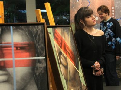 Caio Borges leva cores, natureza e sensibilidade ao Espaço Cultural Toque de Arte 