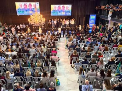 Julio Garcia e Clesio Salvaro lançam oficialmente candidaturas em Criciúma