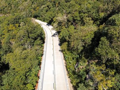 Serra do Faxinal tem abertura parcial e controlada para veículos leves