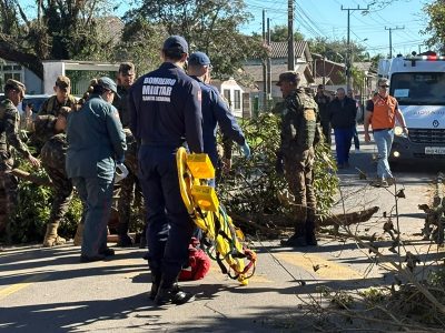 Integração marca simulado de emergência em Araranguá (FOTOS E VÍDEOS)