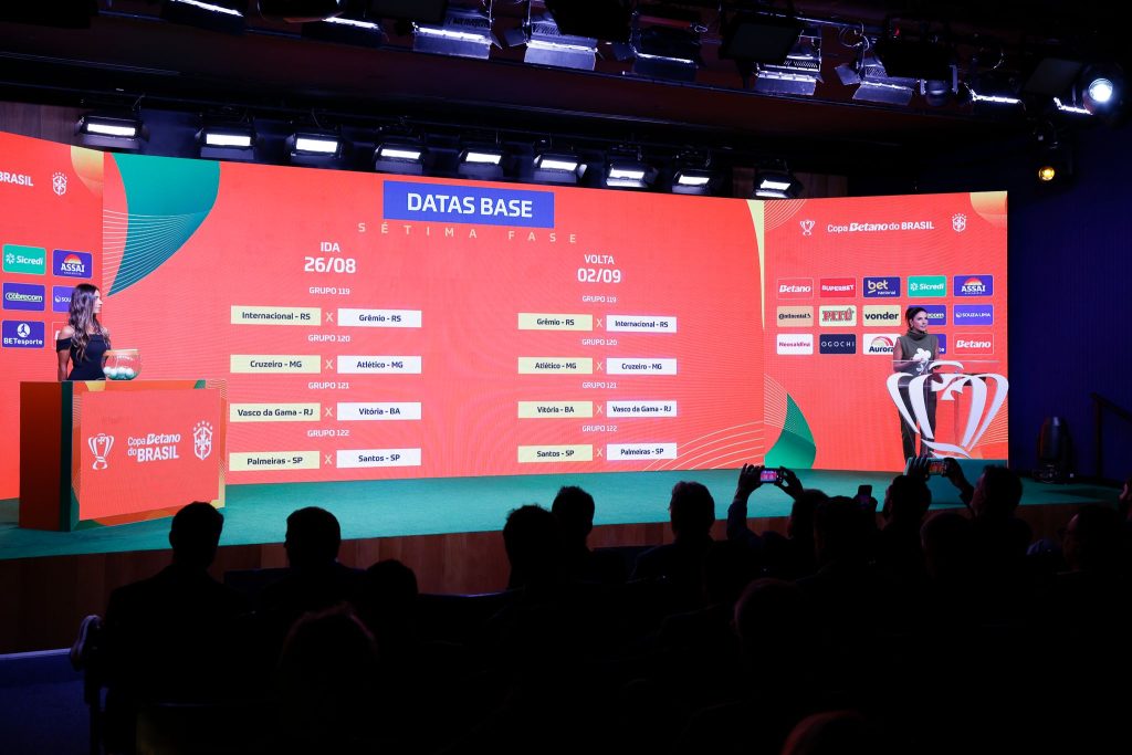 Quartas de final da Copa do Brasil terá três clássicos estaduais