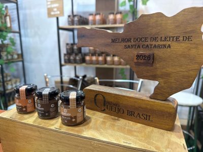Queijos, cervejas e doces levam identidade do Sul catarinense ao Startup Summit