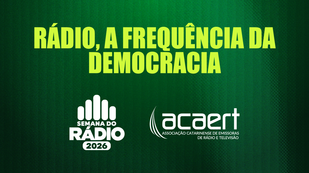 ACAERT lança campanha da Semana Estadual do Rádio 2026