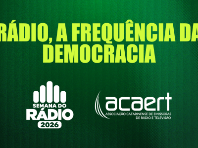 ACAERT lança campanha da Semana Estadual do Rádio 2026