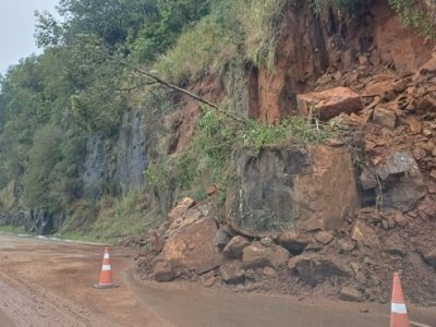 Serra da Rocinha é reaberta após interdição provocada pelas chuvas