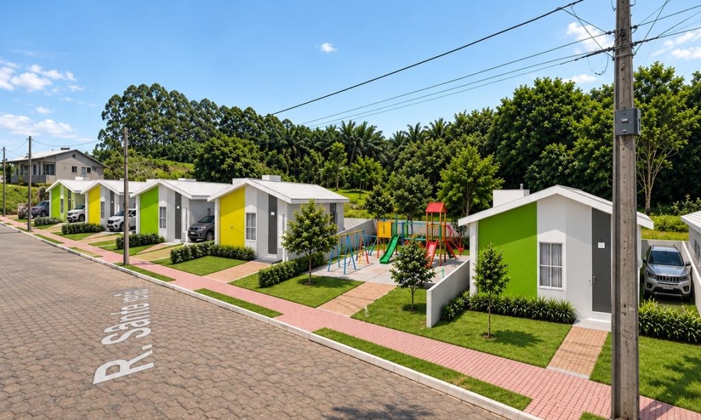 Casa Catarina: Araranguá inicia construção de 43 moradias e prepara edital para seleção das famílias