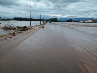 Turvo decreta situação de emergência em razão das fortes chuvas