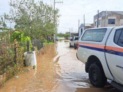 Araranguá decreta situação de emergência após chuvas intensas e alagamentos
