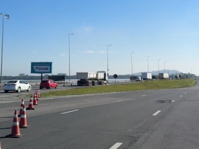 BR-101 segue com desvio em Maracajá após alagamento causado pelas chuvas