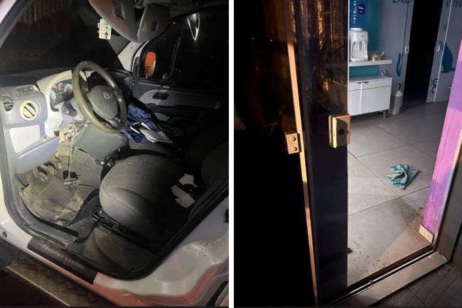 Homem é preso com computador portátil após tentativa de furto a comércio no Centro de Sombrio