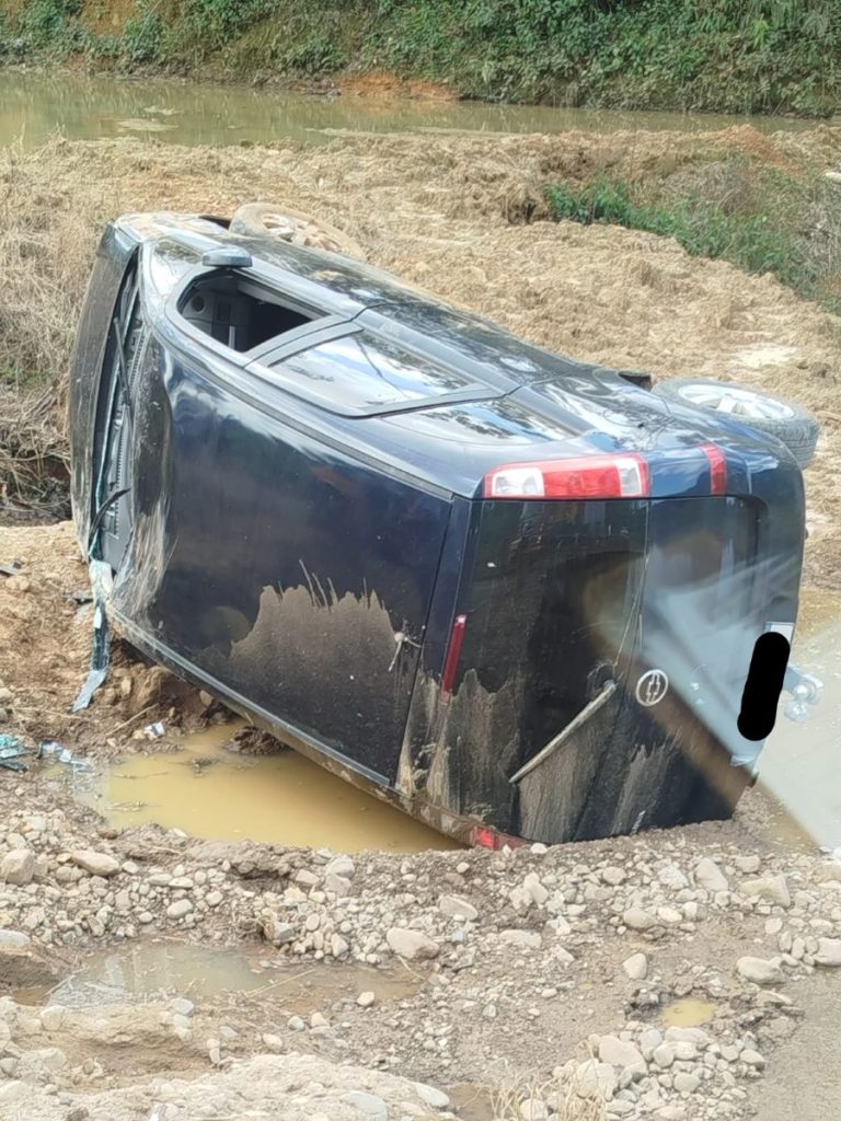 Colisões deixam um ferido no interior de Timbé do Sul e, um morto em Araranguá