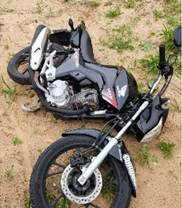 Polícia Militar recupera motocicleta furtada durante a madrugada no Alto Feliz em Araranguá