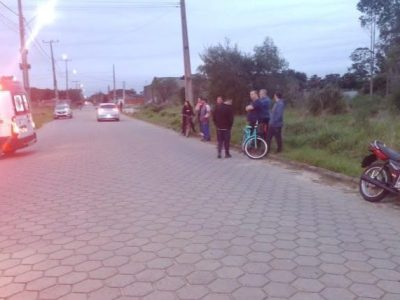 Condutor que colidiu motocicleta em poste no Caverazinho morre no hospital
