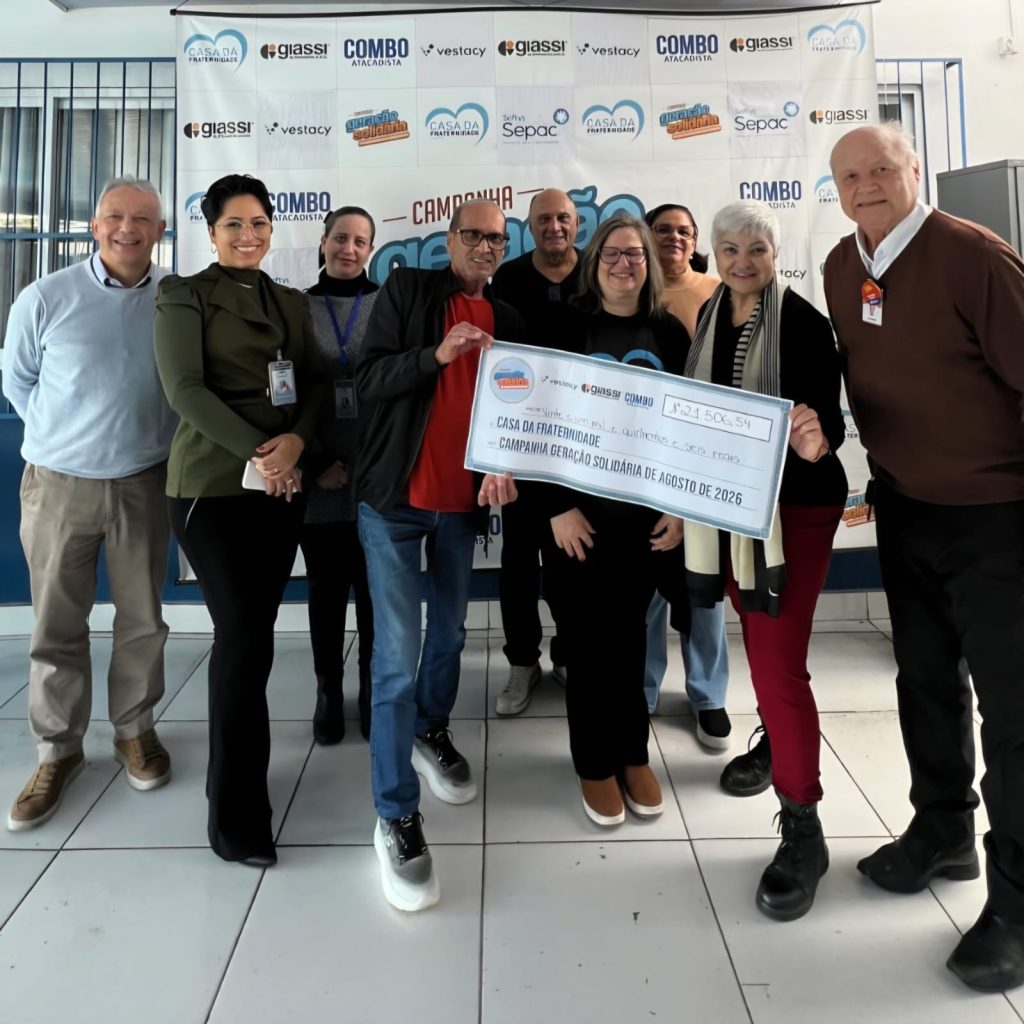 Geração Solidária celebra resultado de agosto e anuncia nova campanha em setembro