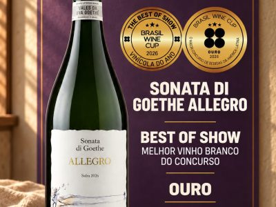 Vinícolas dos Vales da Uva Goethe conquistam medalhas no Brasil Wine Cup 2026
