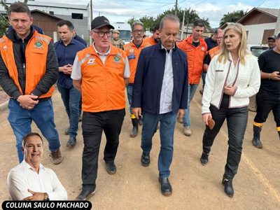 Governador não deve participar dos demais debates, mas ainda não bateu o martelo e Araranguá recolheu mais cinco famílias para abrigo